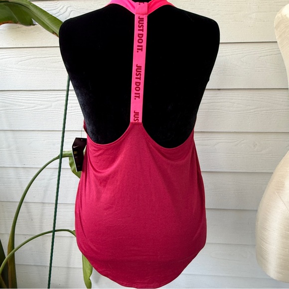 Nike Dri-FIT Tank Top | NWT | Size Medium | Hot Pink | Lightweight & Breathable - Picture 2 of 6